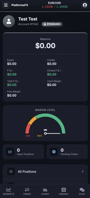 Account & portfolio